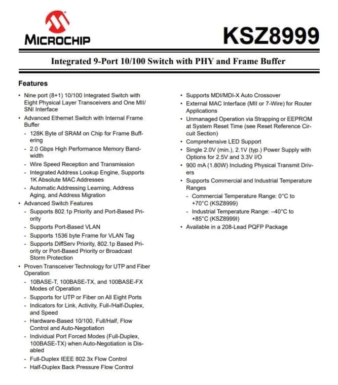 jpg picture of ksz8999i datasheet